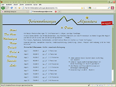 Ferienwohnungen Alpenstern 6